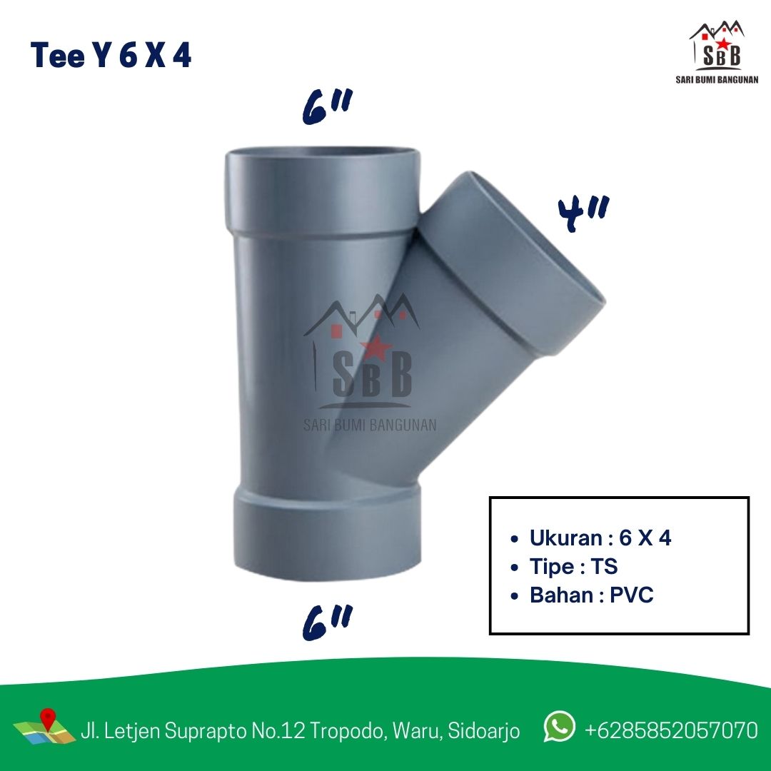 Tee Y 4 X 3